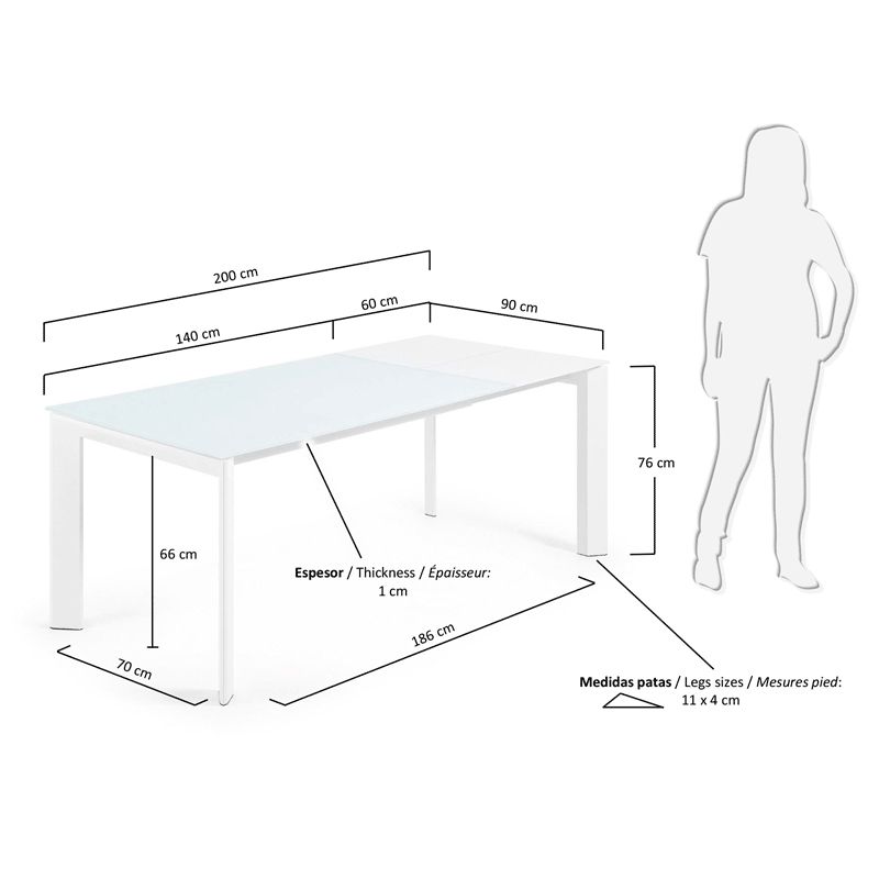 Mesa Atta 140x90