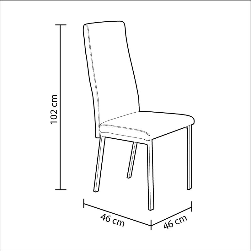 Silla de comedor Trieste Elegance