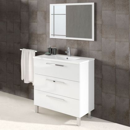 Mueble de baño con espejo Athena 3 puertas