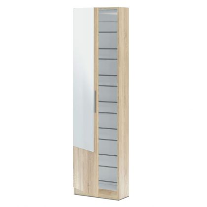 Zapatero Kristal 1 puerta