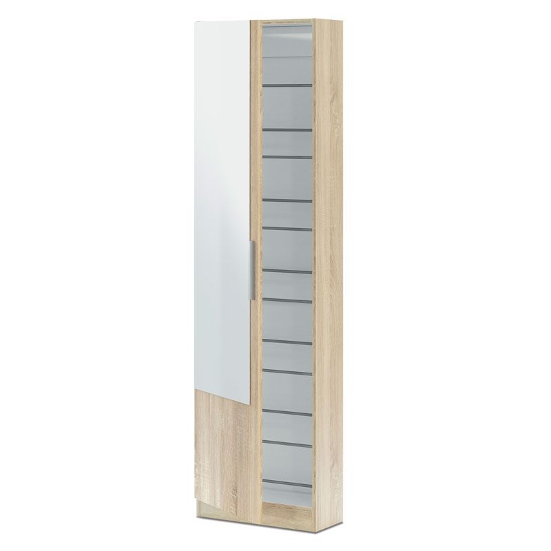 Zapatero Kristal 1 puerta