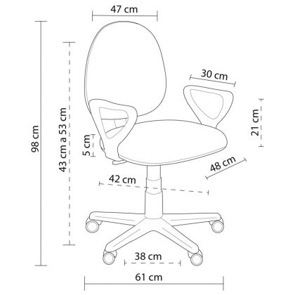 Silla de oficina Danfer