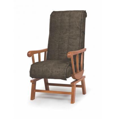 Sillón balancín provenzal gris