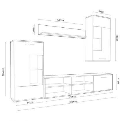 Mueble de comedor Antígona