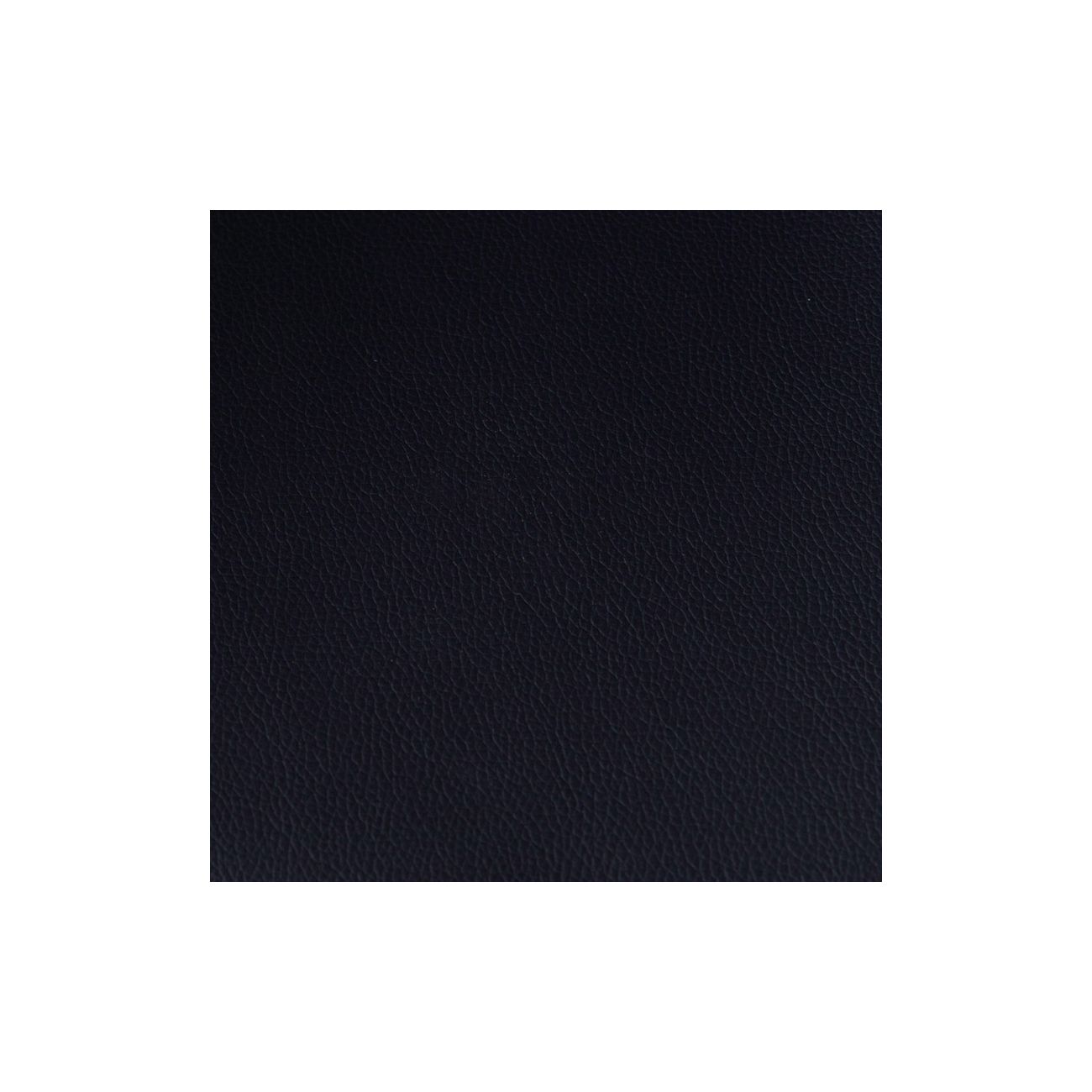 Silla de Escritorio Giratoria Piel Génesis 55x57x 88 - 96 cm - Negro