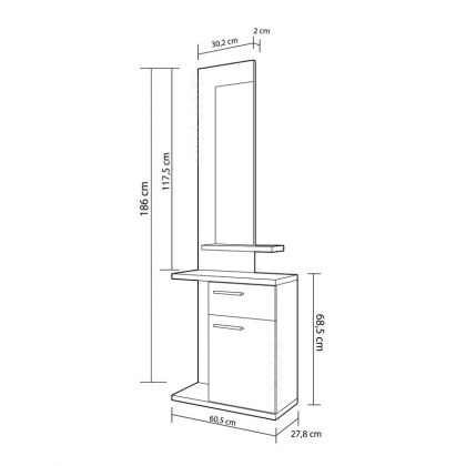 Mueble de recibidor Enter