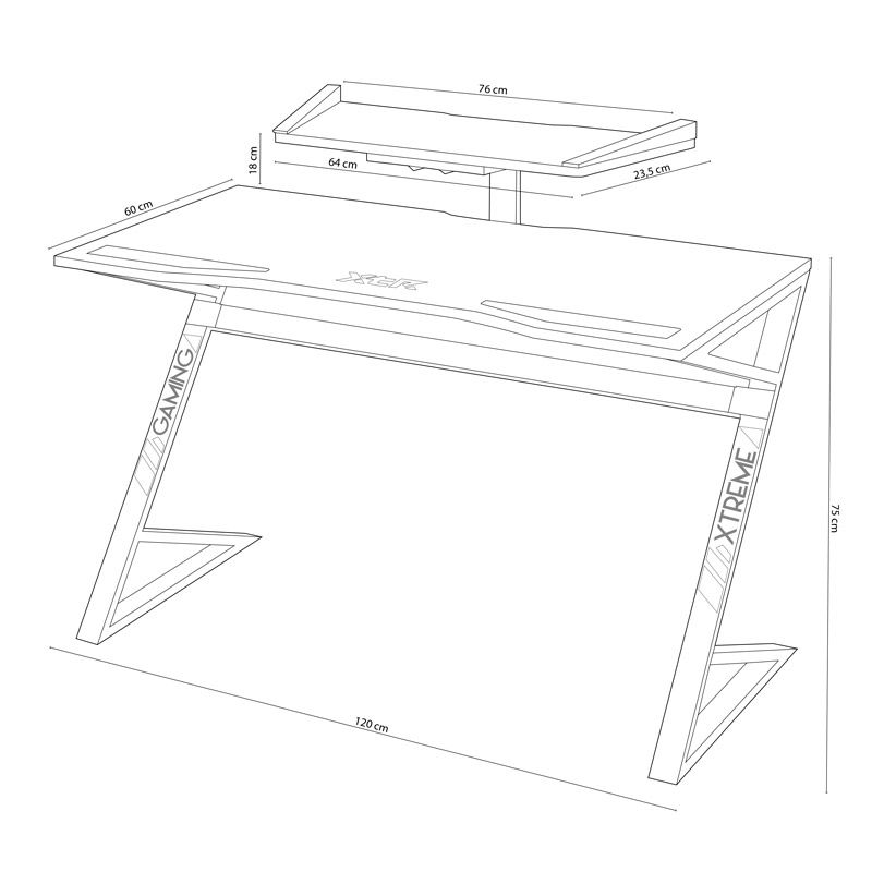 Mesa gamer XTR Pro