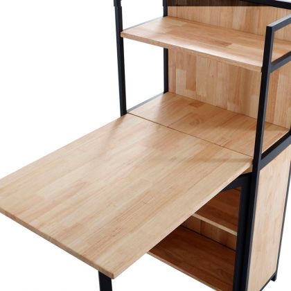 Mesa plegable con estantería Shelf