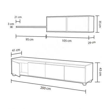 Mueble de comedor moderno