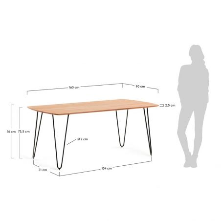 Mesa de comedor Barcli