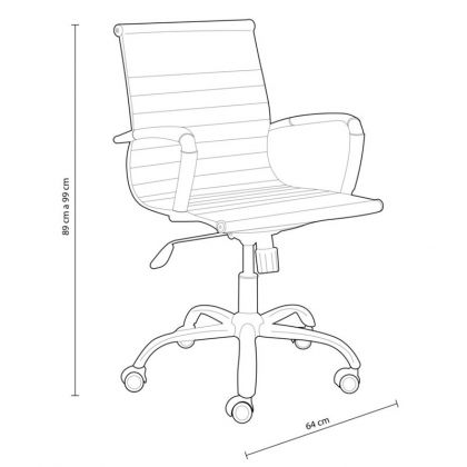 Silla de oficina Lucy