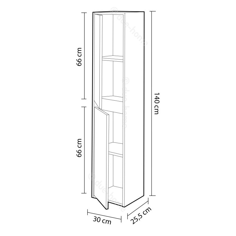 Columna de baño Dakota 2P