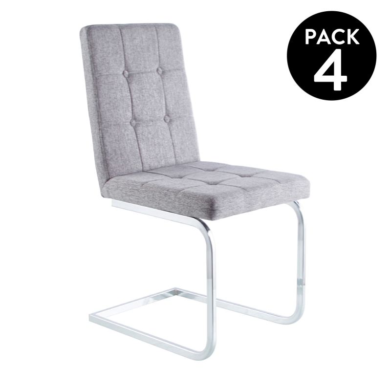 Pack 4 sillas de comedor Vanity