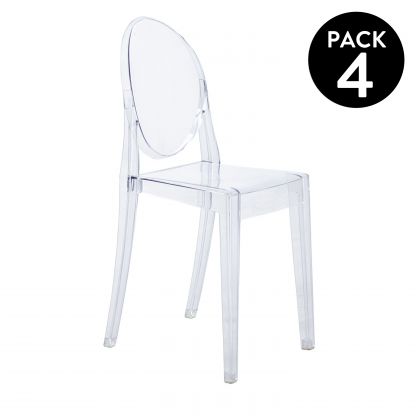 Pack 4 sillas de comedor Vinci