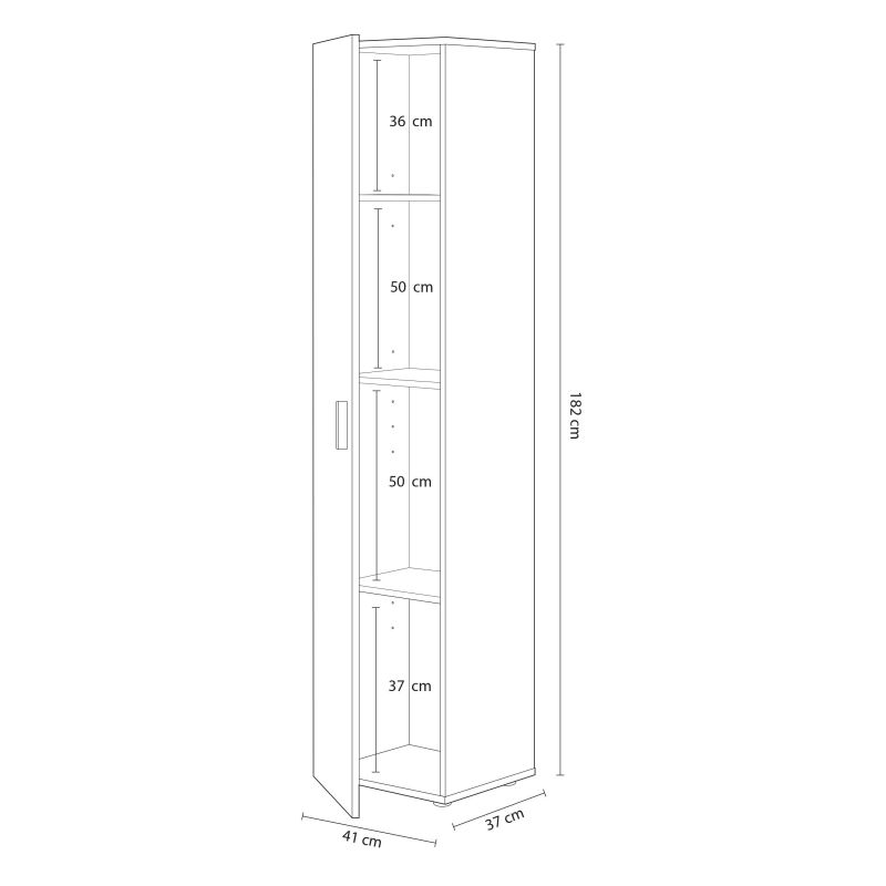Armario Multiusos 41x182