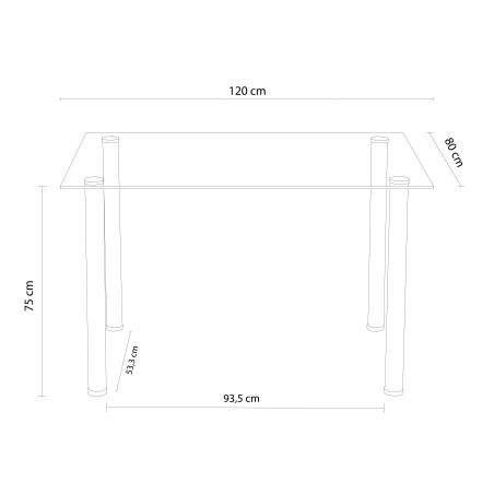 Mesa de comedor Shine