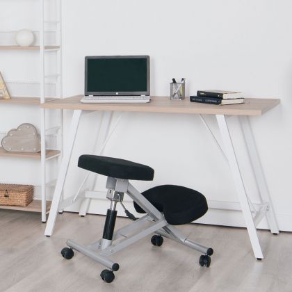 Silla ergonómica Ergochair negro aluminio