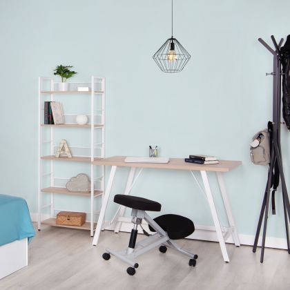 Silla ergonómica Ergochair negro aluminio