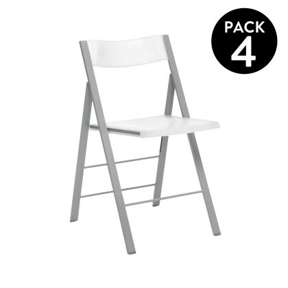 Pack 4 sillas plegables Pisa