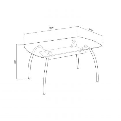 Mesa de jantar Ove
