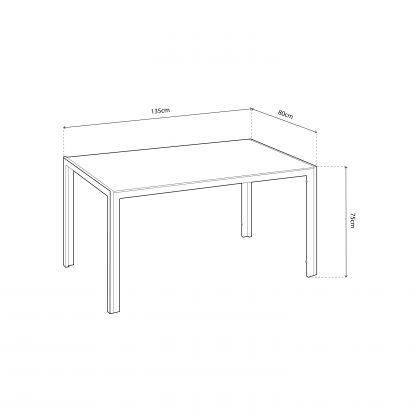 Mesa de jantar Lacey