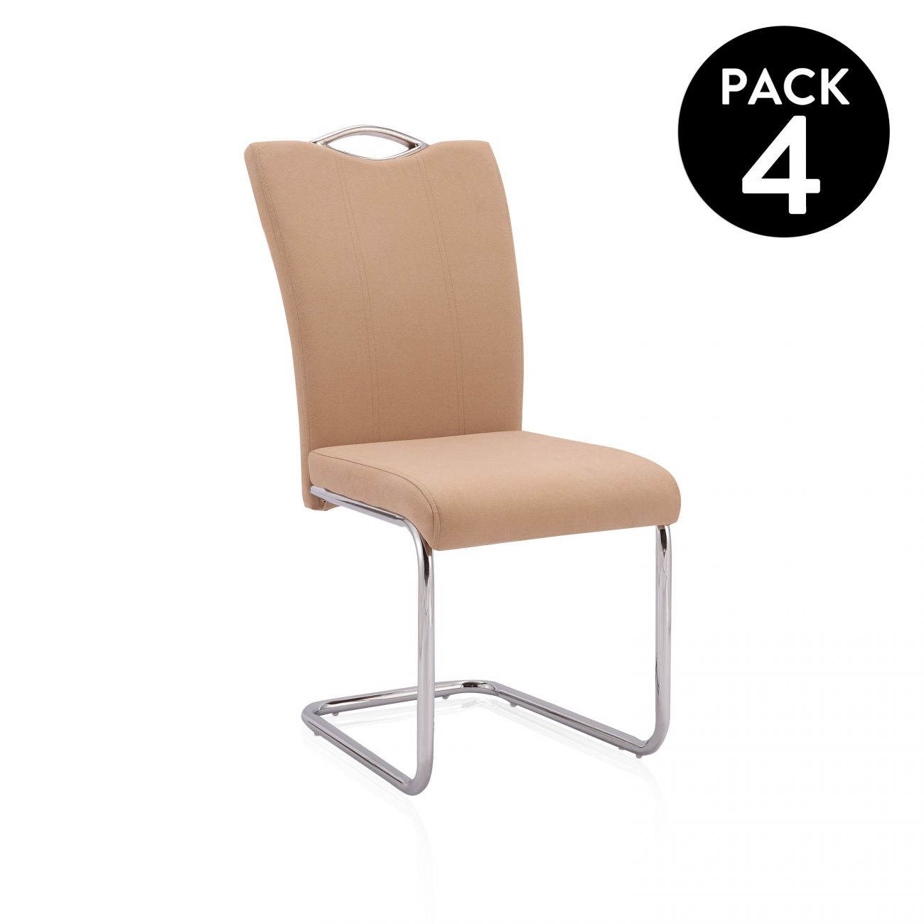 ▷ Pack 4 sillas de comedor Dana