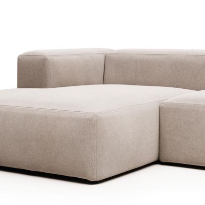 Canapé chaise longue 3 places Blok