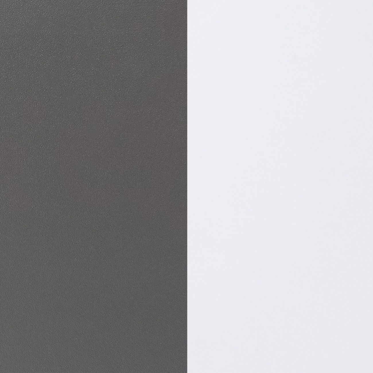 duehome  Armario de 2 Puertas Correderas, Armario Doble, Modelo Uniq 180,  Acabado en Blanco y Grafito, Medidas: 180 cm (Largo) x 207,6 cm (Alto) x 55  cm (Fondo) : : Hogar y cocina