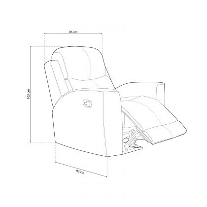 Fauteuil relax Ice