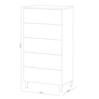Cómoda Loft chiffonier