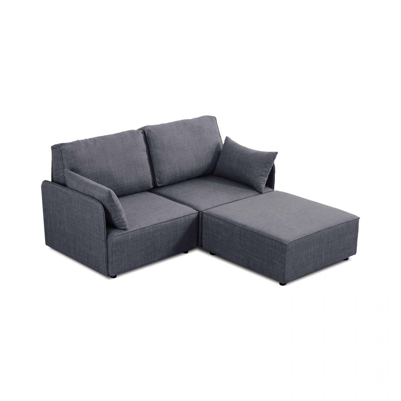 Soft Modular Sofa de dos plazas, Chaise Longue