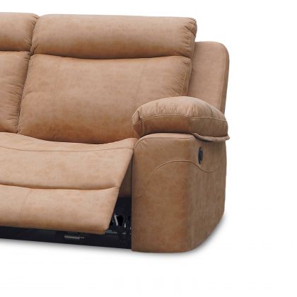 Sofá relax con chaiselongue derecho Nellie 3 plazas