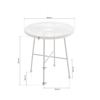 Table d'extérieur Jone