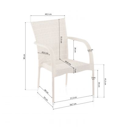 Pack 2 sillas de exterior Xara