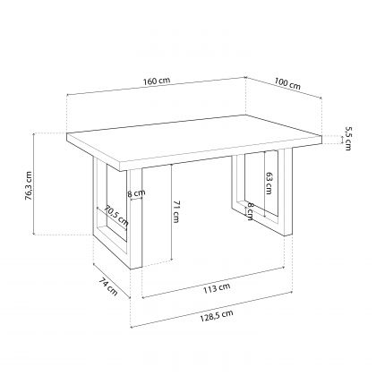 Mesa de exterior Masi