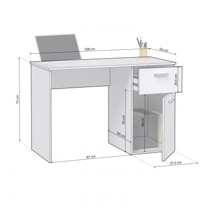Prendre une table de bureau