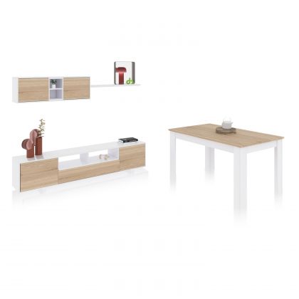 Pack salón con mesa de...