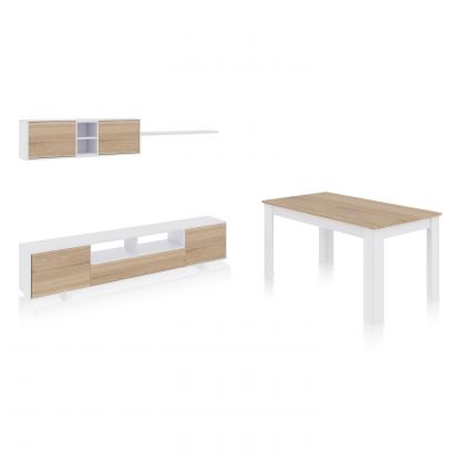 Pack salon avec table à manger Kenzo Plus VB