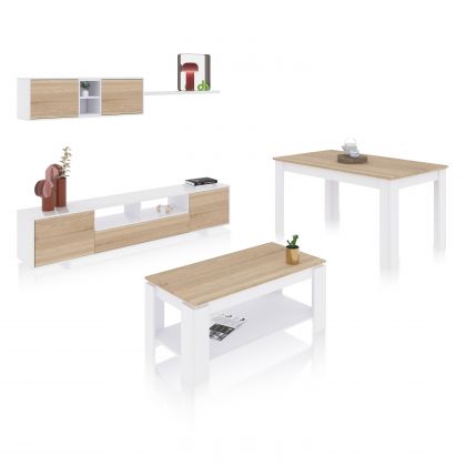 Pack salón con mesa de...