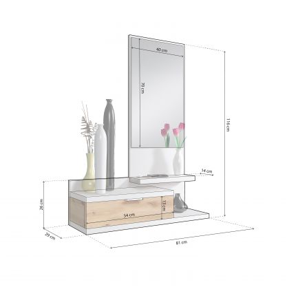 Mueble de recibidor Fiord