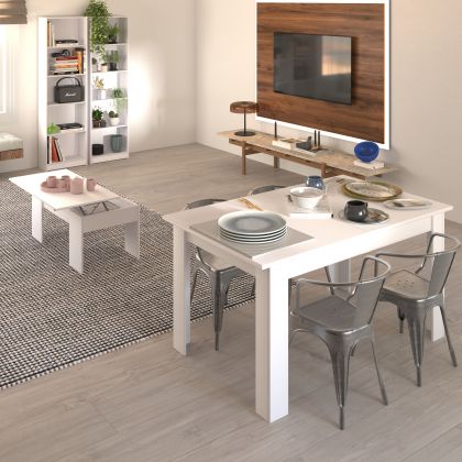 Pack table à manger 140 et table basse Vita