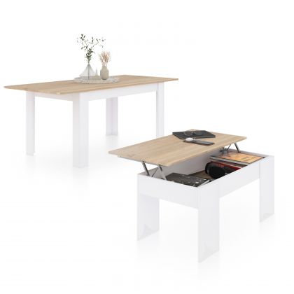 Pack table à manger 123 et table basse Vita