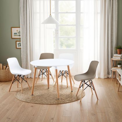 Mesa de jantar redonda Skandia