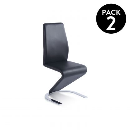 Pack 2 chaises de salle à...