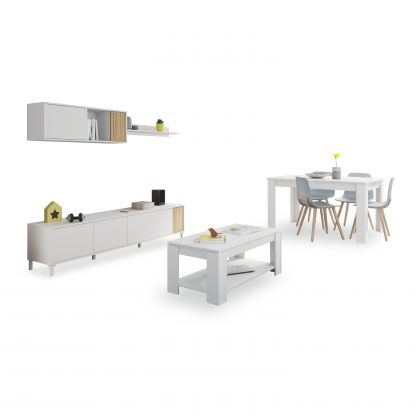 Pack salón con mesa de...