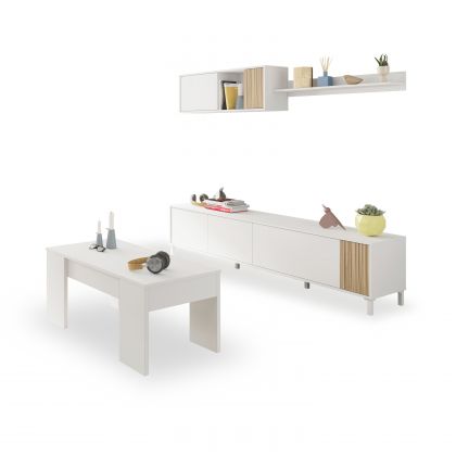 Pack salón con mesa de...