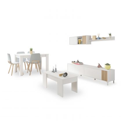 Pack salón con mesa de...