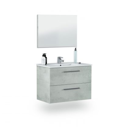 Mueble de baño con espejo...