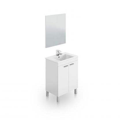Mueble de baño con espejo...
