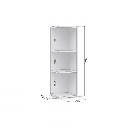 Meuble de salle de bains d'angle Inspire